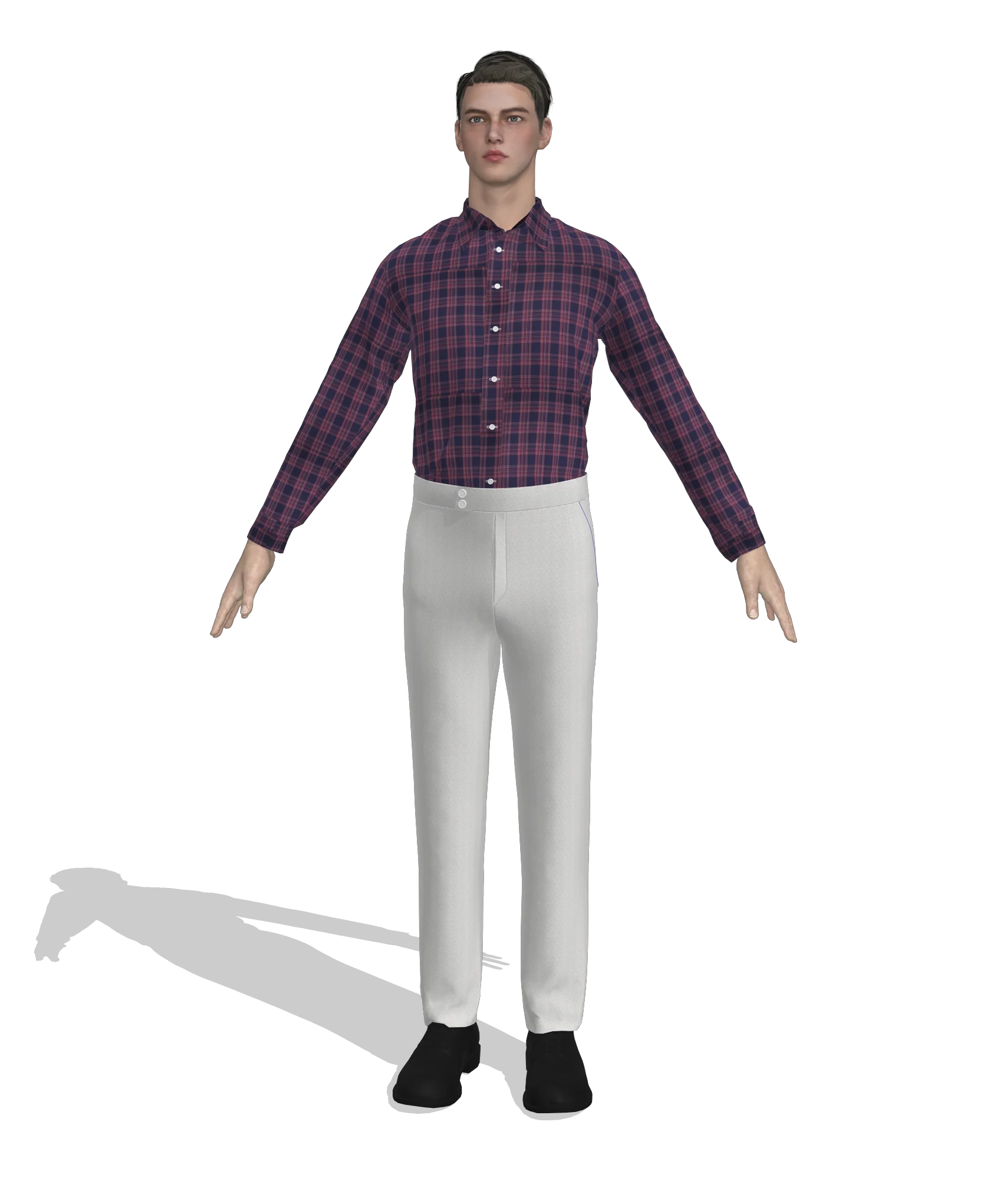 KDscion-p279&p280 full sleeve classic shirt and classic trouser
